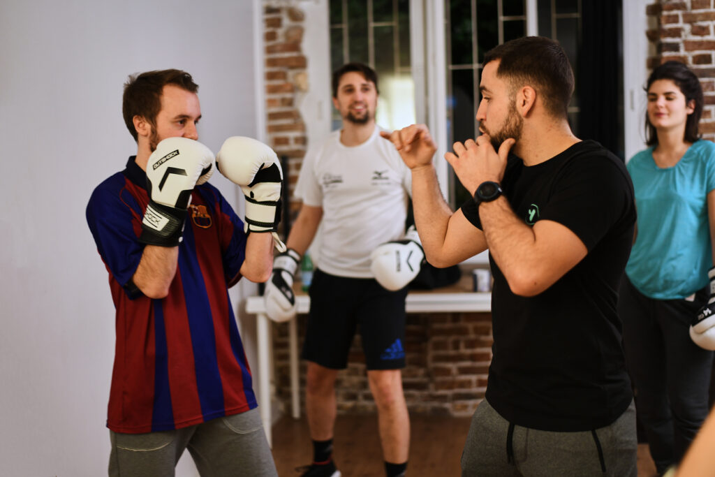 boxe en entreprise