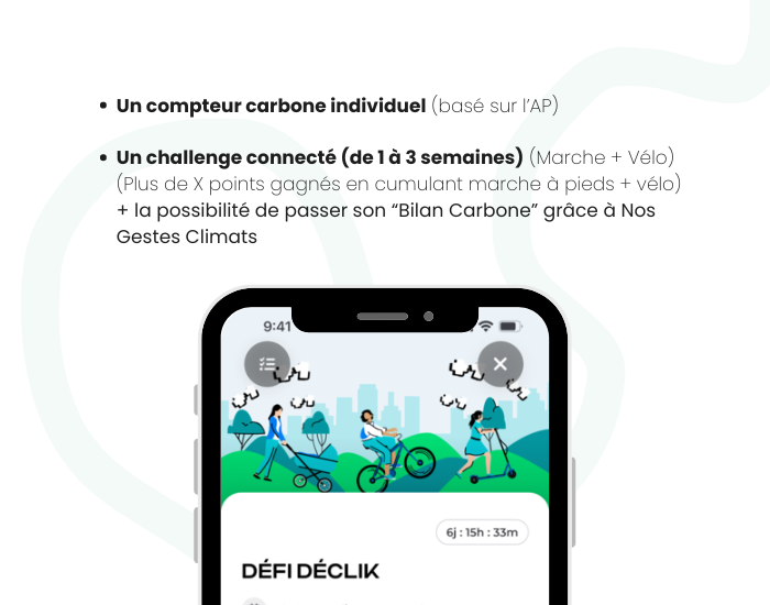 Challenge connecté - Semaine de la Mobilité